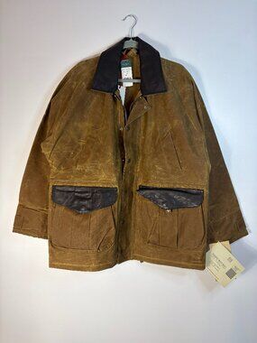 Filson x Sebago Rare Tin Cloth Waxed Field Jacket (NWT)